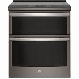 Pictures of Ge Double Oven Electric Range Slate