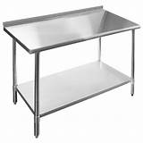 Photos of Stainless Steel Kitchen Work Table Cart