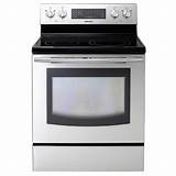 Stainless Electric Range Images