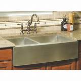 Apron Front Stainless Steel Sink Photos