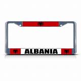 Albanian License Plate
