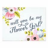 Be My Flower Girl Pictures