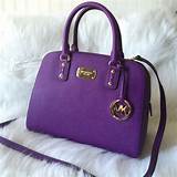 Michael Kors Handbags Purple Images