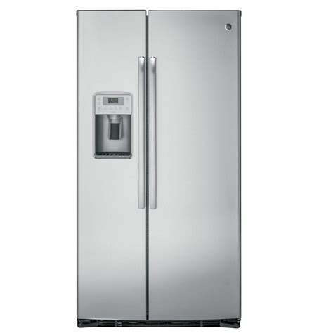 Ge Stainless Steel Refrigerator Counter Depth