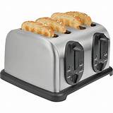 Photos of Four Slice Stainless Steel Toaster