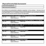 Physical Security Assessment Questionnaire