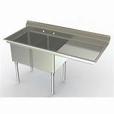 Images of Commercial Stainless Steel Double Sink