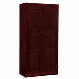Pictures of Cherry Wood Storage Cabinet