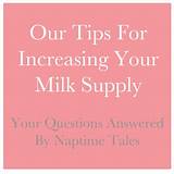 Images of Increasing Your Milk Supply While Pumping