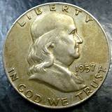 Images of 1957 Silver Dollar Coin