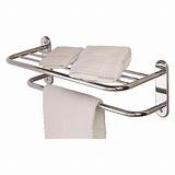Photos of Gatco Chrome Metal Towel Rack