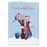 Mail Carrier Holiday Thank You Cards
