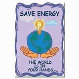 Pictures of Poster On Save Electricity With Slogan