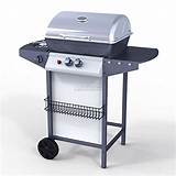 Pictures of Portable Gas Grill With Side Burner