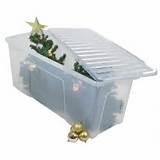 Large Plastic Storage Containers For Christmas Trees Pictures