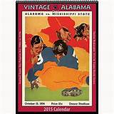 Images of Alabama Crimson Tide Calendar