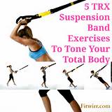 Pictures of Suspension Training Exercises
