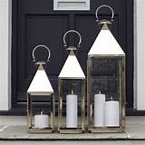 Outdoor Candle Lanterns Stainless Steel Images