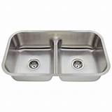 Images of Undermount Double Bowl Stainless Steel Kitchen Sinks