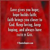 Hope And Faith Quotes Photos