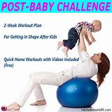 Pictures of Home Workouts With Baby