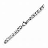Pictures of Stainless Steel Curb Chain Necklace