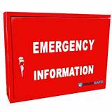 Images of Emergency Services Information