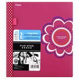 Mead Five Star Advance 3 Subject Notebook