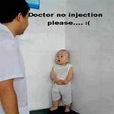 Photos of Baby Doctor Injection