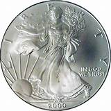 Images of 2000 American Eagle Silver Dollar