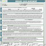 Images of Oregon Residential Lease Agreement Pdf