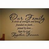 Images of Family Faith Quotes