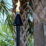 Pictures of Permanent Gas Tiki Torches