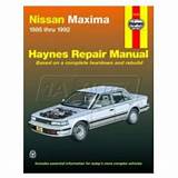 Images of 2004 Nissan Maxima Service Manual
