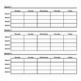 Fitness Workout Template Images