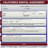 Pictures of Free California Residential Lease Agreement Form