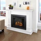 Electric Fireplace With Frame