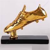 Photos of Golden Boot Soccer Trophy