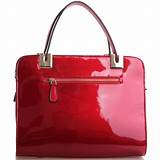 Red Patent Leather Handbag