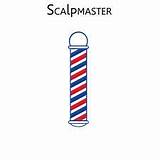 Pictures of Barber Pole Stickers