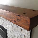 Reclaimed Wood Mantel Images