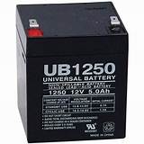 Pictures of Universal Battery 1250 12v 5.0 Ah