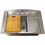 Pictures of Stainless Steel Sinks Overmount Single Bowl
