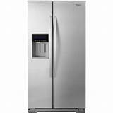 Pictures of Stainless Steel Whirlpool Refrigerator