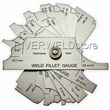 Pictures of Fillet Weld Gauges