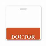 Doctor Name Badge Images