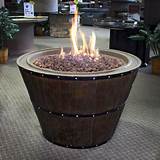 Pictures of 27 Wine Barrel Gas Fire Table