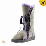 Ladies Shearling Boots Photos