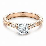Images of Custom Rose Gold Engagement Rings