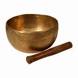 Images of Himalayan Singing Bowl Therapy